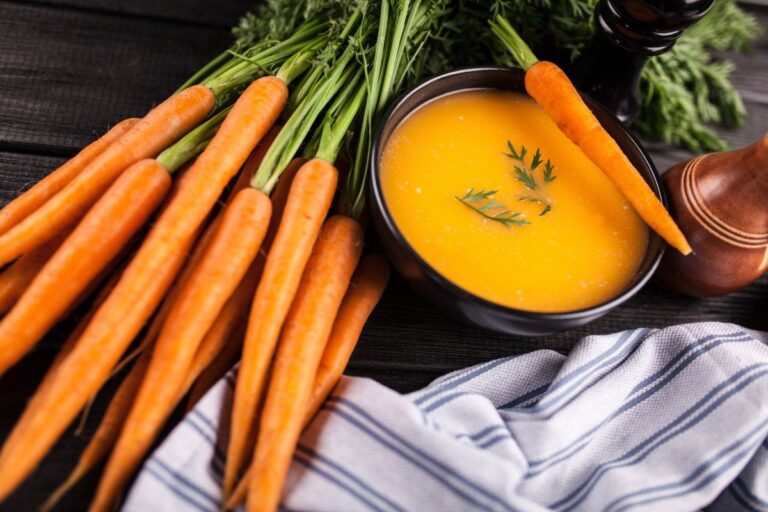 Crème de carottes.