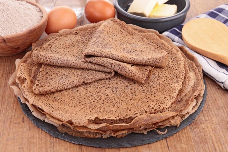 Galette de sarrasin (blé noir) bretonne traditionnelle
