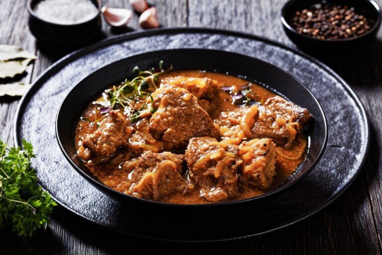 Daube provençale, ragoût de bœuf.