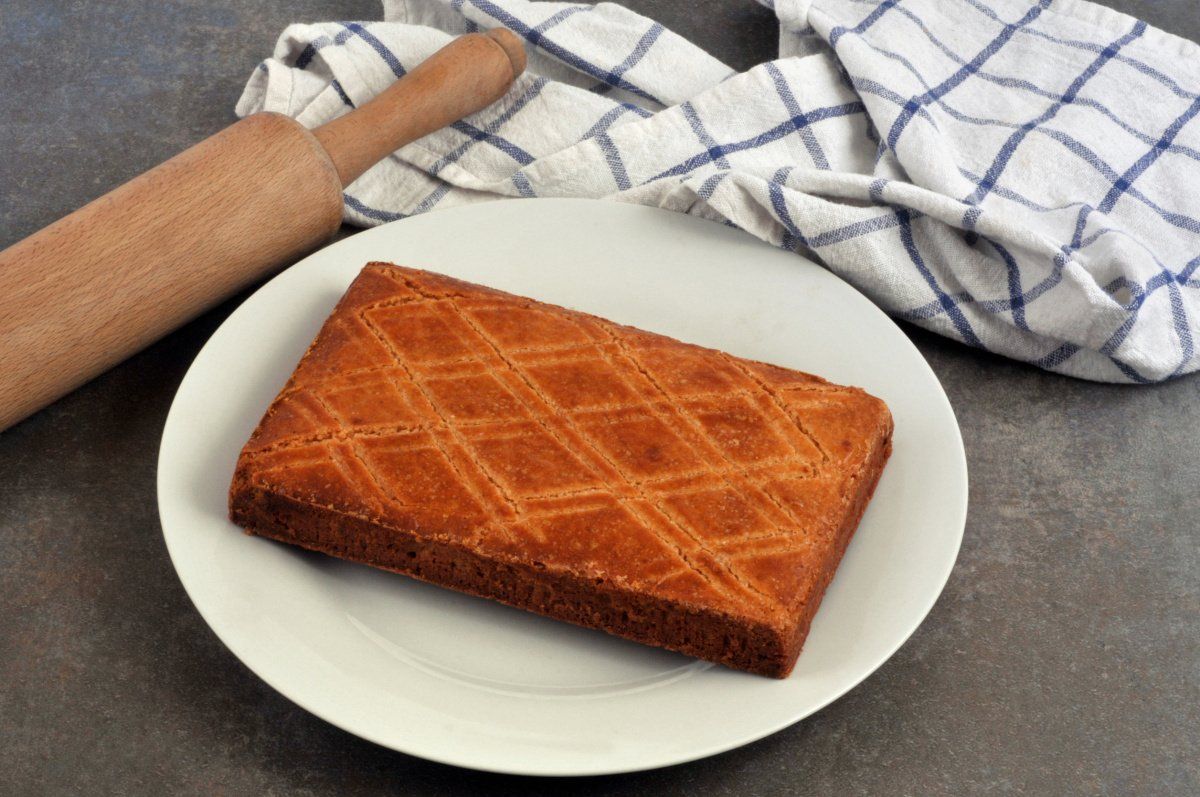 G&acirc;teau breton rectangulaire.