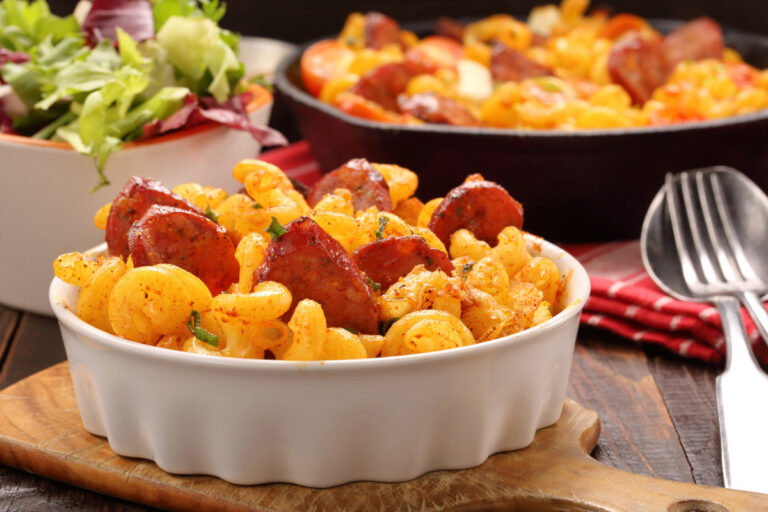 Pâtes au chorizo