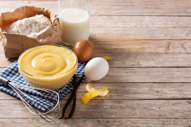Crème pâtissière classique.