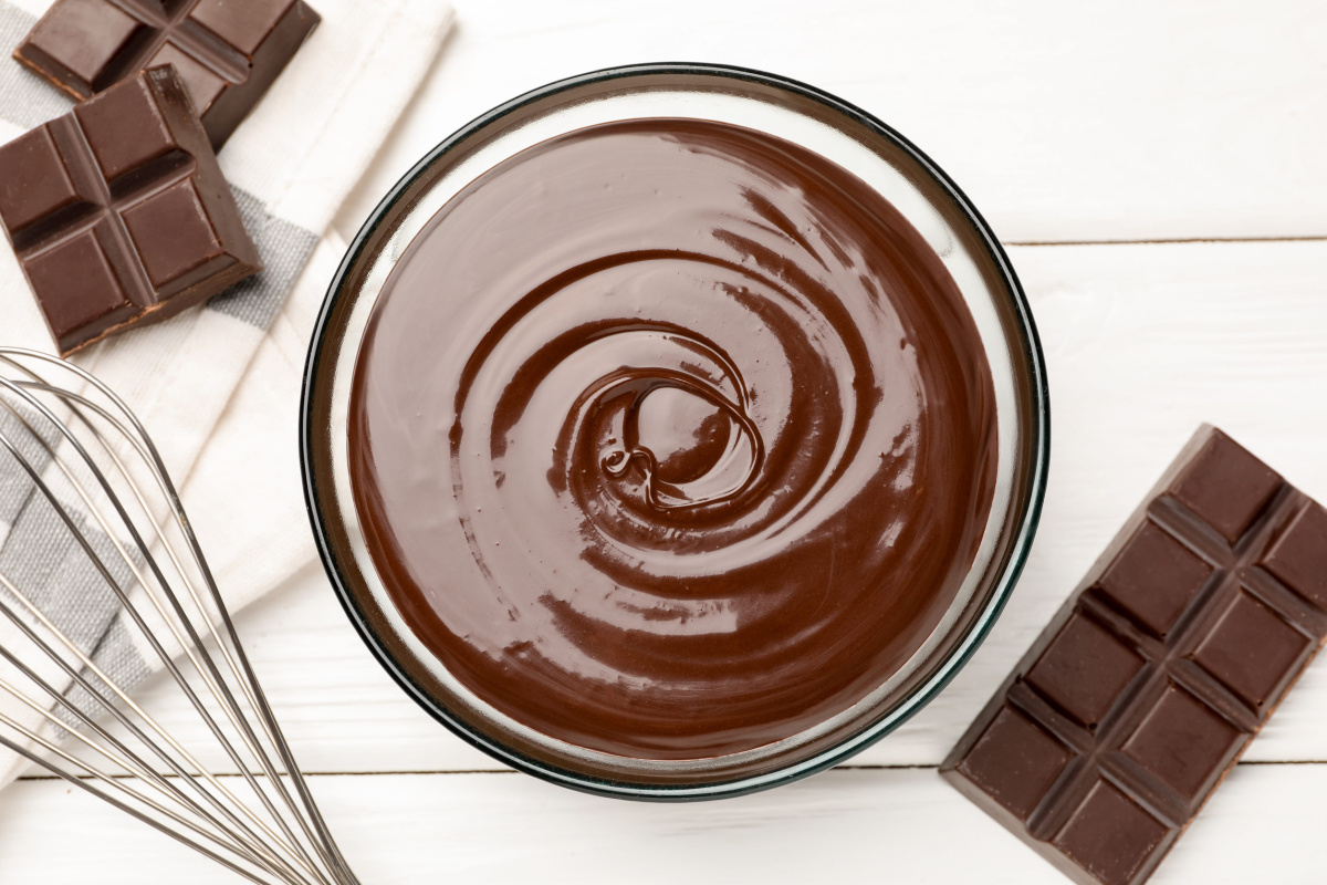 Ganache au chocolat noir